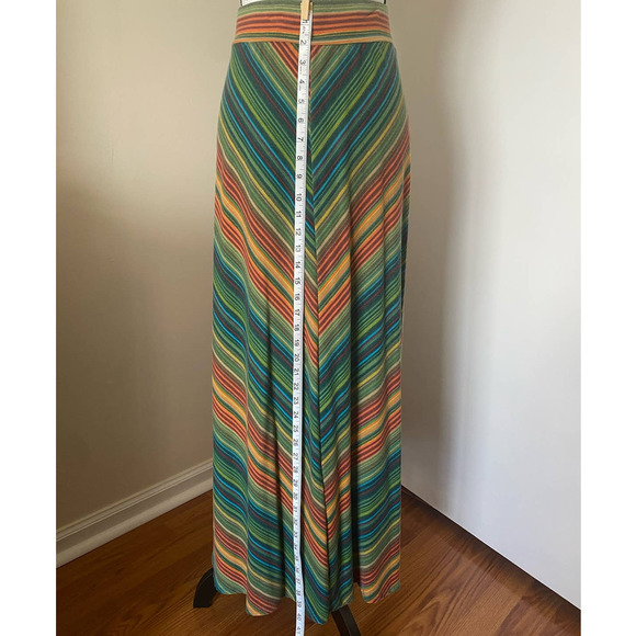 Women’s Hannah Skirt Long Muilt-color Elastic Waist Size Large - Picture 2 of 16